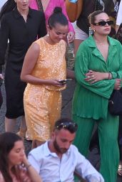 Selena Gomez and Sofia Carson - Shopping in Capri 08/03/2022