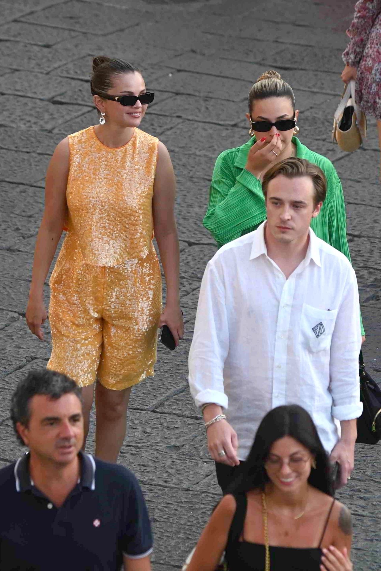 Selena Gomez and Sofia Carson - Shopping in Capri 08/03/2022 • CelebMafia