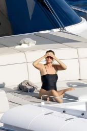 Selena Gomez in a Swimsuit in Positano 08/02/2022