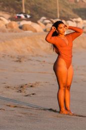 Sienna Gomez in a Swimsuit   Malibu 08 05 2022   - 17