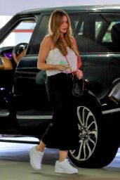 Sofia Vergara Wears White Strapless Top and Black Trousers 08 08 2022   - 70