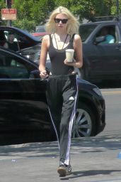 Stella Maxwell in Comfy Outfit in Los Feliz 08/29/2022