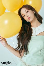 Yeonwoo - Photo Shoot for Singles Magazine Korea August 2022