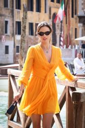 Alessandra Ambrosio - Out in Venice 08/31/2022