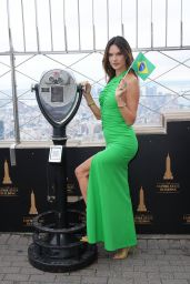 Alessandra Ambrosio - Visits Empire State Building for Brazil 200th Independence Day in New York 09/07/2022