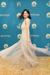 Alexandra Daddario – Emmy Awards 2022 Red Carpet