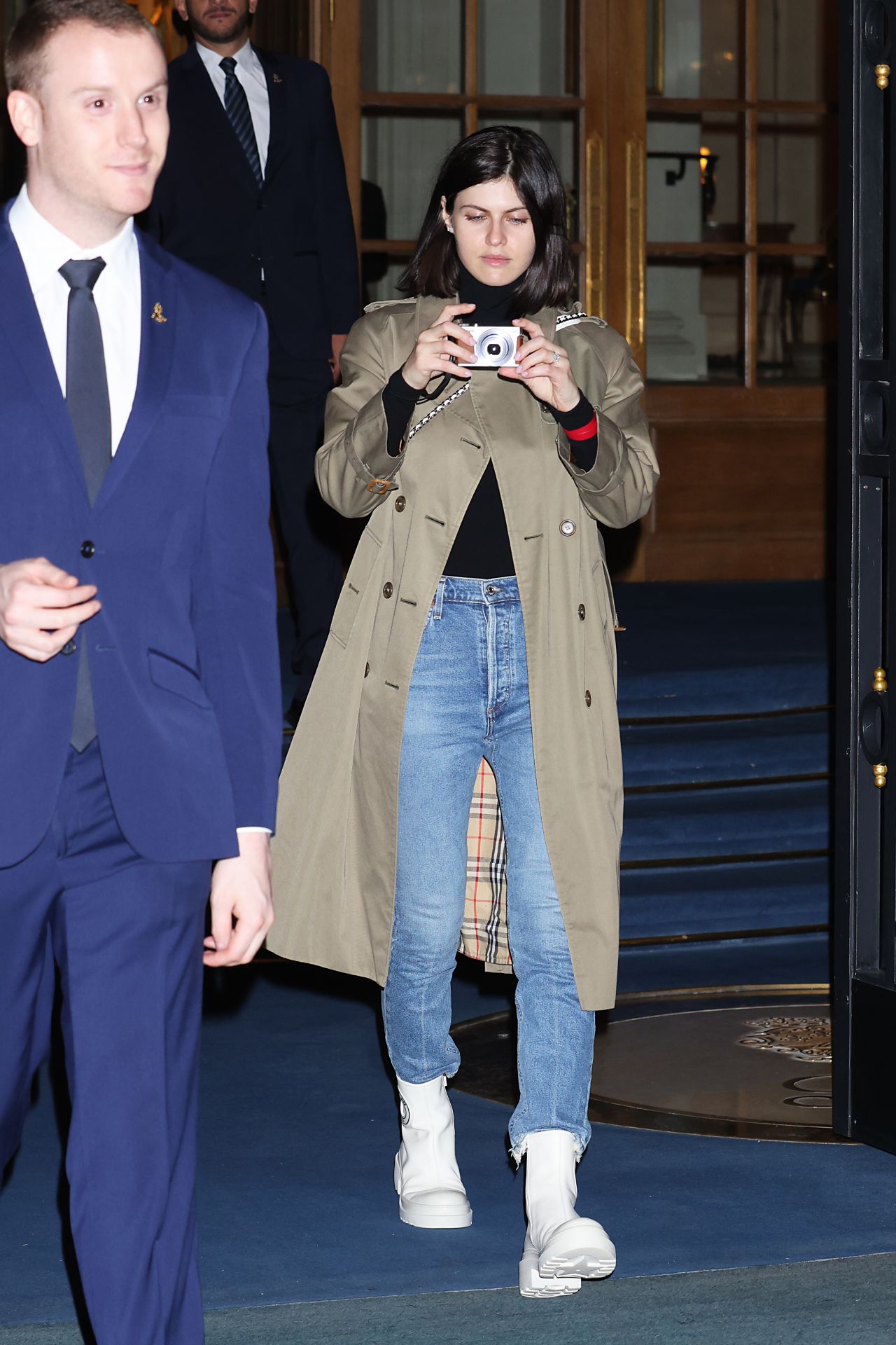 Alexandra Daddario - Leaving Hotel Ritz in Paris 09/28/2022 • CelebMafia