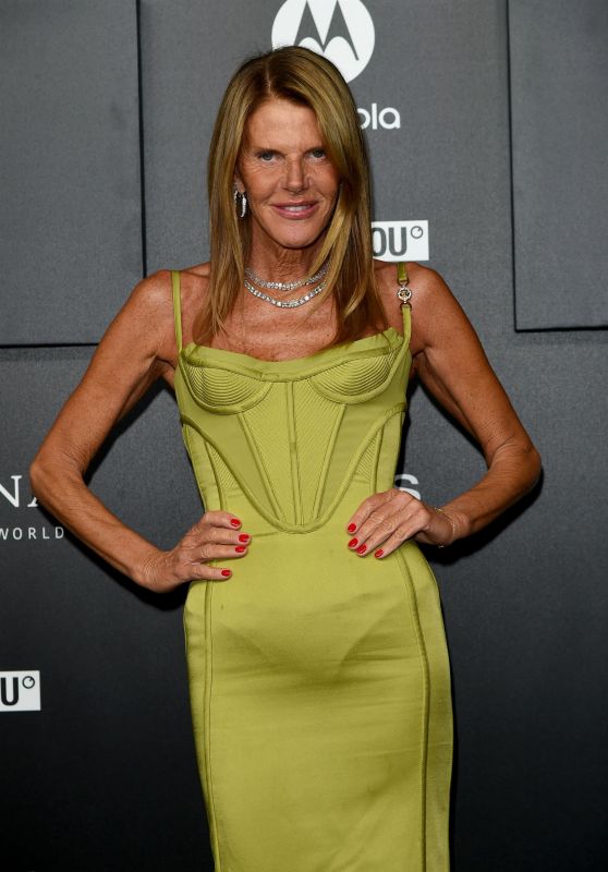 Anna Dello Russo - About You Fashion Show at Milan Fashion Week 09/20/2022