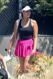 April Love Geary After Tennis Class in Malibu 09/01/2022