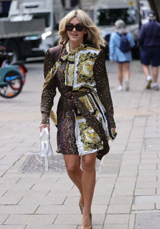 Ashley Roberts Street Fashion - London 09/14/2022