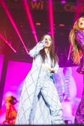 Becky G and Tini Stoessel - Perform on Stage at Wizink Center in Madrid 09/25/2022