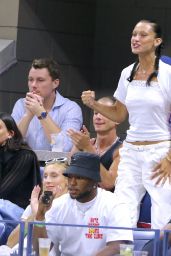 Bella Hadid Attends the Last Game of Serena Williams at The US Open in New York 09/02/2022