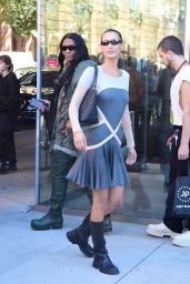 Bella Hadid - Leaving Michael Kors Fashion Show in NYC 09/14/2022