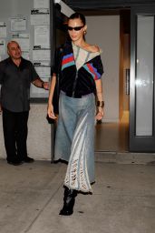 Bella Hadid Wears Bottega Venetta Ensemble   NYFW Event in NYC 09 08 2022   - 70