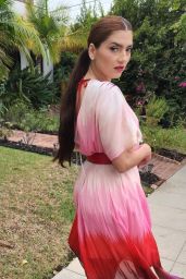 Blanca Blanco Wearing a Pink Dress  a Cowboy Hat in Beverly Hills 09 10 2022   - 91