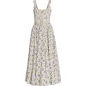 Brock Collection Floral-Print Cotton-Blend Maxi Dress