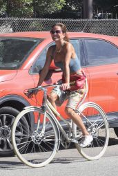 Brooke Burke Riding Bike in Malibu 09/04/2022