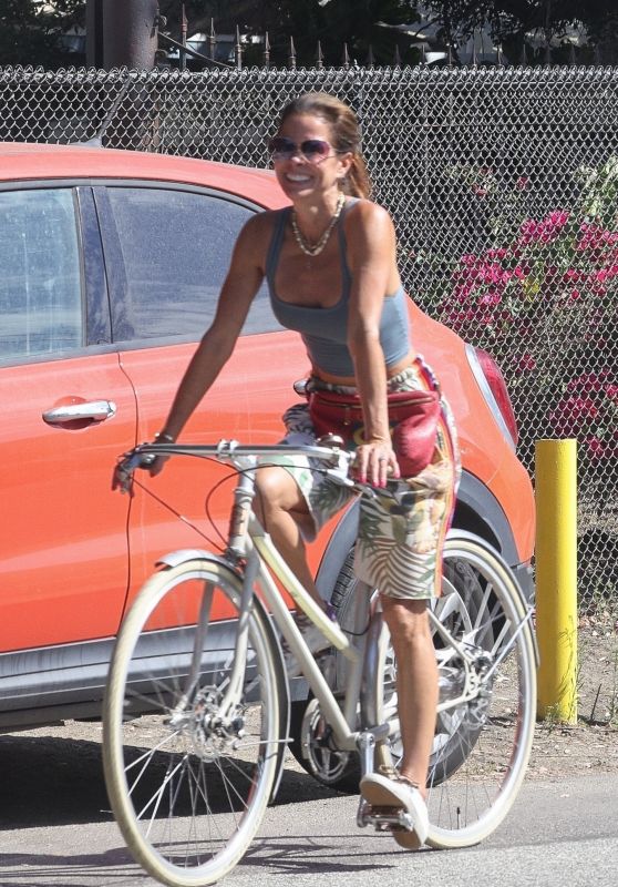 Brooke Burke Riding Bike in Malibu 09/04/2022