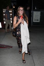 Brooke Shields in a Floral Dress - Giorgio Baldi in Santa Monica 09/25/2022