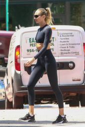 Candice Swanepoel at a Gas Station in Miami 09/08/2022
