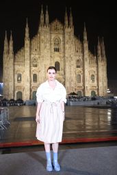 Charli Howard - Moncler Fashion Show in Milan 09/24/2022