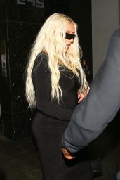 Christina Aguilera and Matthew Rutler at Avra Restaurant in Beverly Hills 09 10 2022   - 62