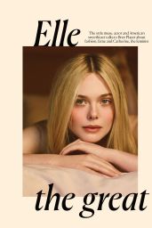 Elle Fanning - Marie Claire Australia October 2022 Issue