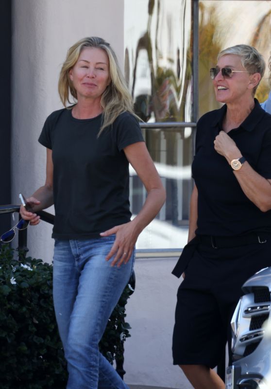 Ellen DeGeneres and Portia DeRossi - Out in Santa Barbara 09/28/2022