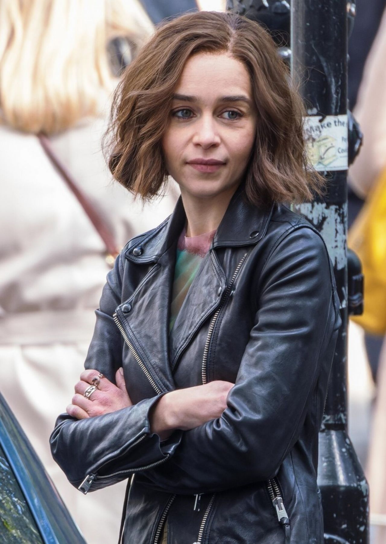 Emilia Clarke "Secret Invasion" Set in London 09/26/2022 • CelebMafia