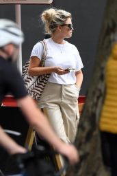 Emily Atack - Filming BBC 2 Documentary in London 09/06/2022