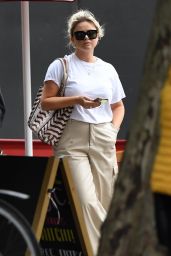 Emily Atack - Filming BBC 2 Documentary in London 09/06/2022