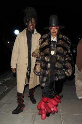 Erykah Badu - Burberry Aftershow Party in London 09/26/2022