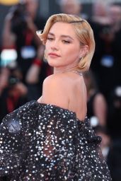 Florence Pugh – “Don’t Worry Darling” Red Carpet in Venice 09/05/2022