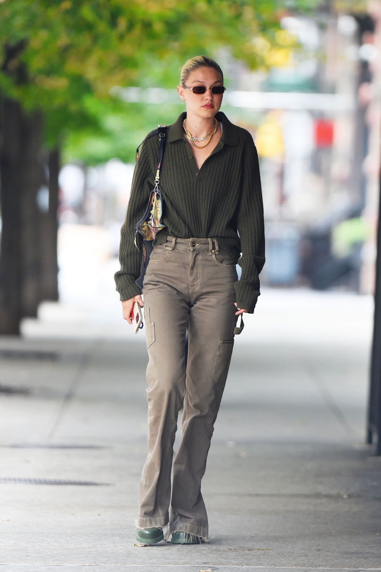 Gigi Hadid Street Style 2024 Goldi Karalee