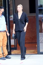Gigi Hadid Wears Her "Guest in Residence" Brand - New York 09/08/2022