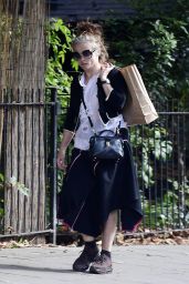 Helena Bonham Carter Dressed in Her Own Quirky Style - London 08/31/2022