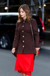 Jenna Coleman - Tory Burch Fashion Show in New York 09/13/2022