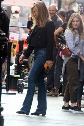 Jennifer Aniston - "The Morning Show" Set in New York 09/26/2022