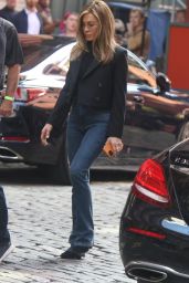 Jennifer Aniston - "The Morning Show" Set in New York 09/26/2022