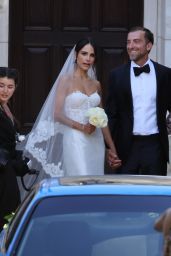 Jordana Brewster and Mason Morfit at Their Wedding in Santa Barbara 09/04/2022