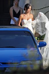Jordana Brewster and Mason Morfit at Their Wedding in Santa Barbara 09/04/2022