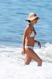 Jordana Brewster in a Bikini   Beach in Carpinteria 09 24 2022   - 28