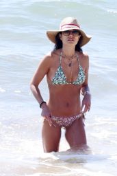 Jordana Brewster on the Beach in Santa Barbara 09/27/2022