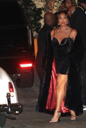 Jordyn Woods - Ariving to her 25th Birthday Celebration in Hollywood 09/19/2022