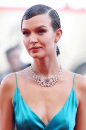 Josephine Skriver – “Don’t Worry Darling” Red Carpet in Venice 09/05/2022