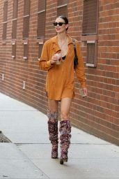 Karlie Kloss in Towering Boots - New York 09/12/2022