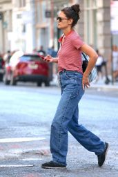 Katie Holmes   Walking on Broadway 09 21 2022   - 67