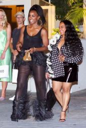 Kelly Rowland - Leaving Sunset Towers in West Hollywood 09/14/2022