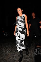 Kendall Jenner in a Long Dress - NYFW in New York 09/09/2022