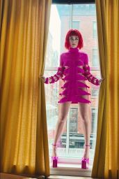 Kiernan Shipka   Valentino Pink PP Collection Fall Winter 2022   - 69